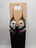 Michael Myers Mask Beaded Earrings