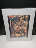 P.A. Wilson - Original Canvas Art Print with White Mat Frame | 8x10 Print in 11x14 Frame #6
