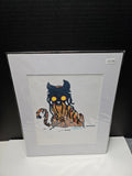 Willow A. - Original Canvas Art Print with White Mat Frame | 8x10 Print in 11x14 Frame #7