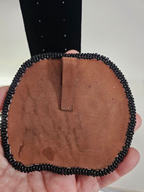 Annabelle Medallion - Handcrafted Beaded Accessory