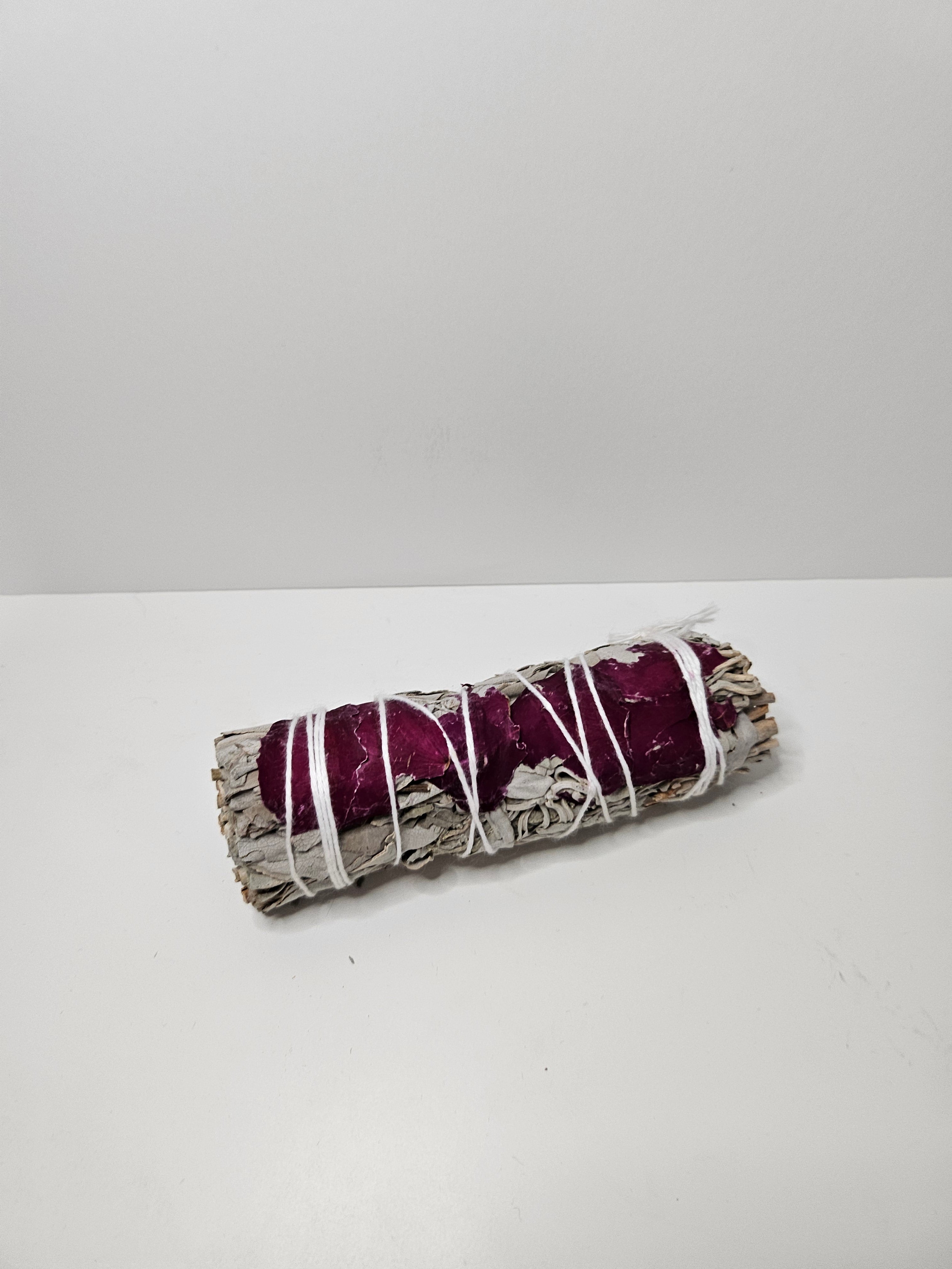 Red Rose & White Sage Bundle